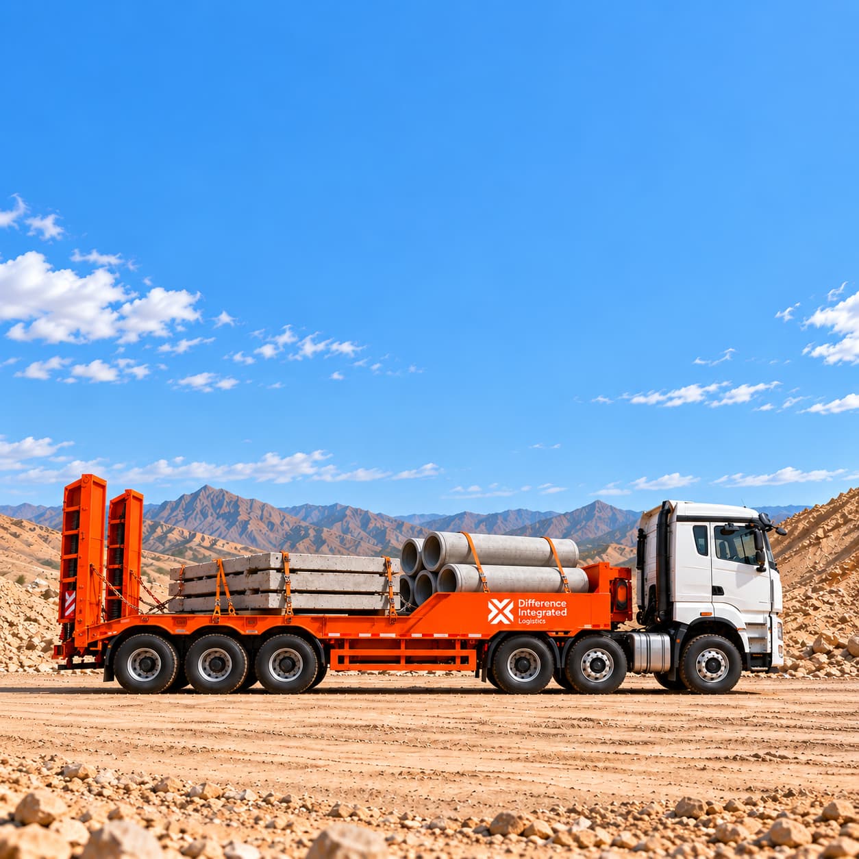 Bulk Construction Material Transport